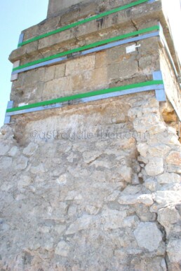 Astragale Croix de Provence (Sainte Victoire) - Socle avant restauration