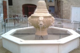 Astragale Fontaine de l'ange (Pertuis) - Restauration
